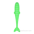 Catnip Silicone Fish Forme Cat Brush Cat Toy